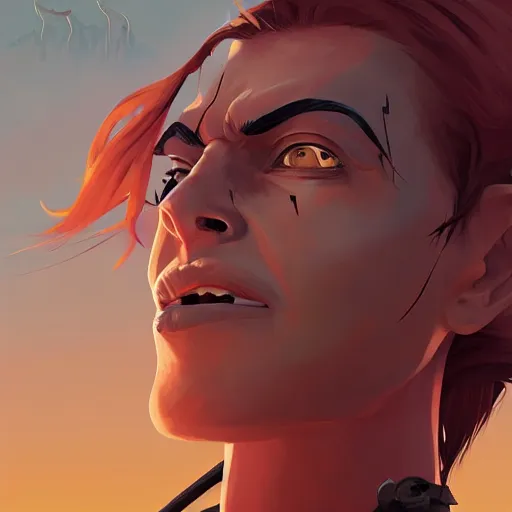 Image similar to face icon stylized minimalist mad max : fury road, loftis, cory behance hd by jesper ejsing, by rhads, makoto shinkai and lois van baarle, ilya kuvshinov, rossdraws global illumination