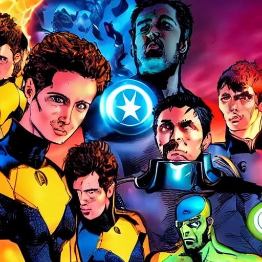 Prompt: legion in the avengers