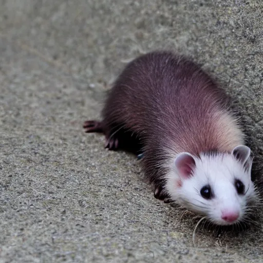 Prompt: Ferret Pogging, 4k, Realistic,