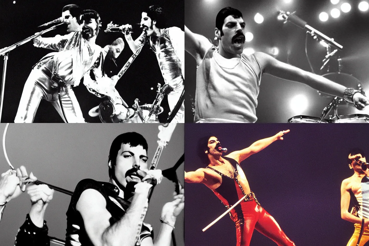 Prompt: freddie mercury on mercury