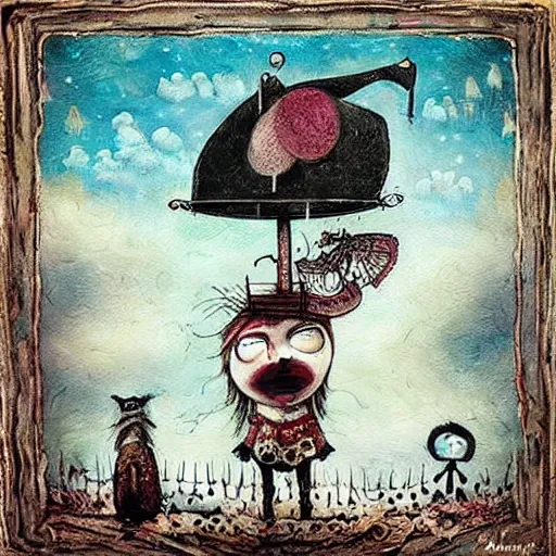 Image similar to a painting by alexander jansson