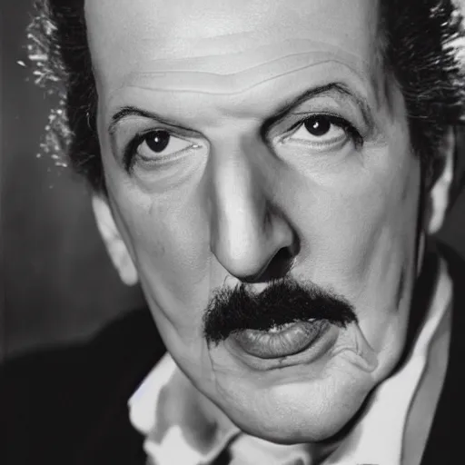 Prompt: dslr photo portrait still of vincent price in the new horror movie, by diane arbus, 8 5 mm, f 1. 8, 8 k,