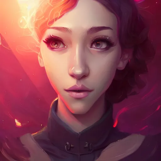 Prompt: a portrait of a beautiful Stella Maeve dark magic, art by lois van baarle and loish and ross tran and rossdraws and sam yang and samdoesarts and artgerm, digital art, highly detailed, intricate, sharp focus, Trending on Artstation HQ, deviantart, unreal engine 5, 4K UHD image