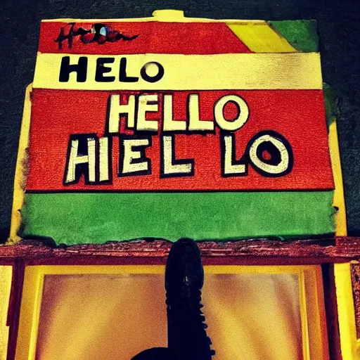 Image similar to hello