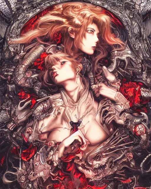 Image similar to devil by ayami kojima, hd, hyper detailed, 4 k