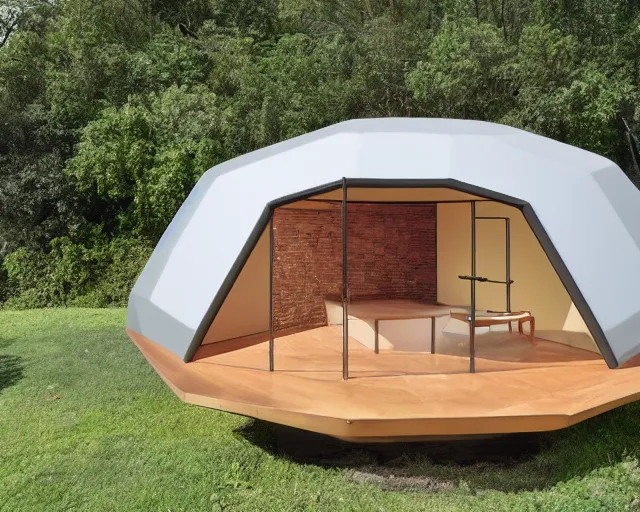 Image similar to modular bikini. modular furniture. modular dome house.