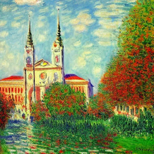 Prompt: Zagreb painted by Monet