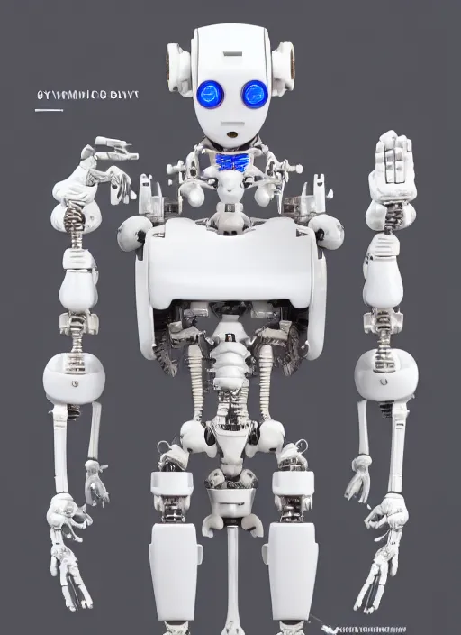 Image similar to 80mm resin detailed miniature of a Robot with organic body, beautiful bone structure, symmetrical facial features, Product Introduction Photos, 4K, Full body