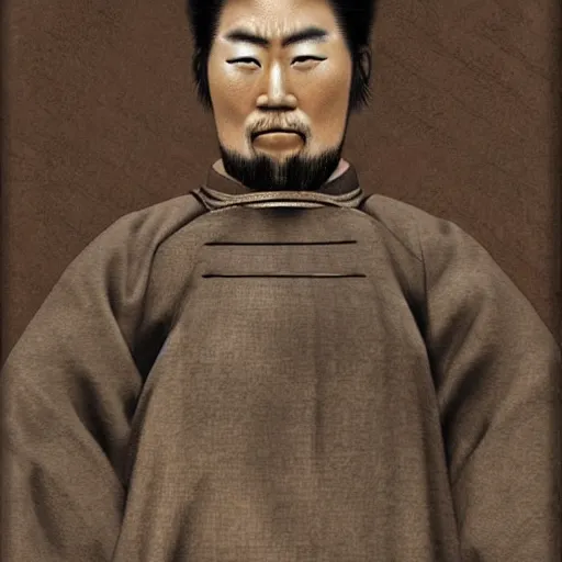 Image similar to realistic samurai in a old art japonese