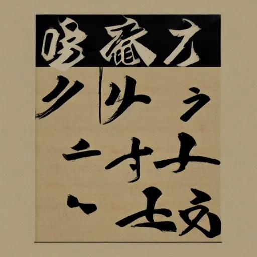 Image similar to Japanese Kanji