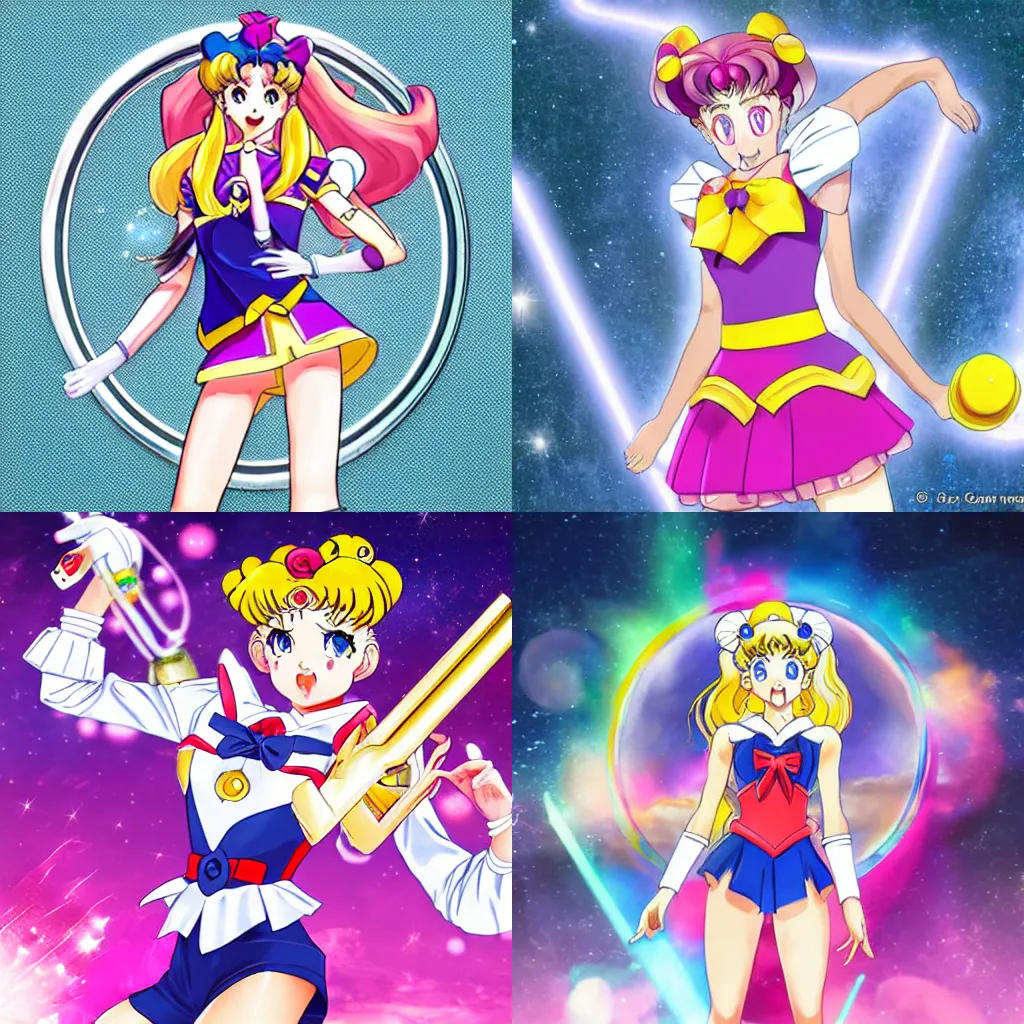 Prompt: Sailor Moon as an Apex Legends character