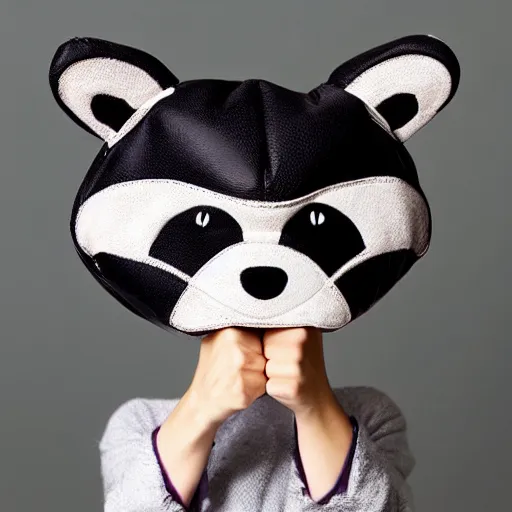 Image similar to impossibly cute kawaii raccoon waring boxing gloves