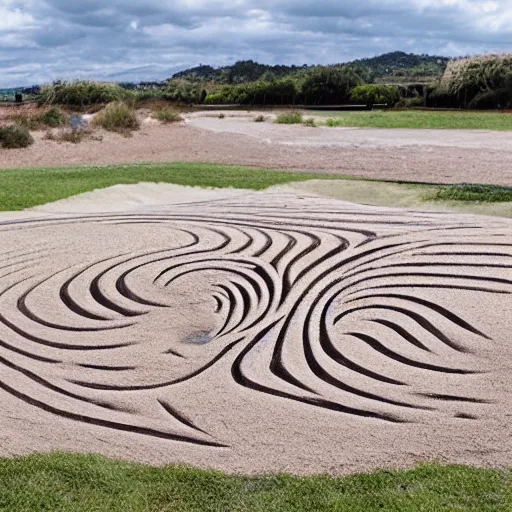 Prompt: a 5 million tensor sandwich coming alive like ferrofluid, stunning sky, zen sand carved lawn, drawing by Giacomo Burattini and Shania McDonagh and grok. it all, 8k