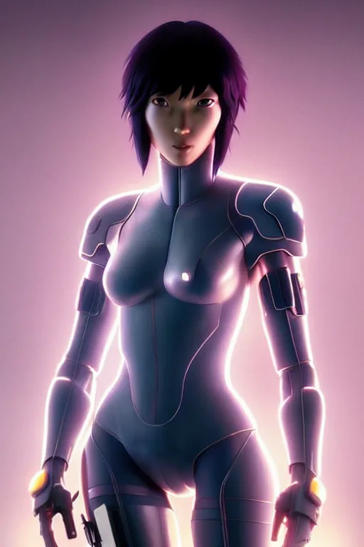 Image similar to weta disney pixar movie still portrait photo of motoko kusanagi ghost in the shell anime : : as cyborg woman by pixar : : by ilya kuvshinov, rossdraws, artgerm, maxim cover, octane render, anime, octane render, 3 d, volumetric lighting, anti aliasing, raytracing : :