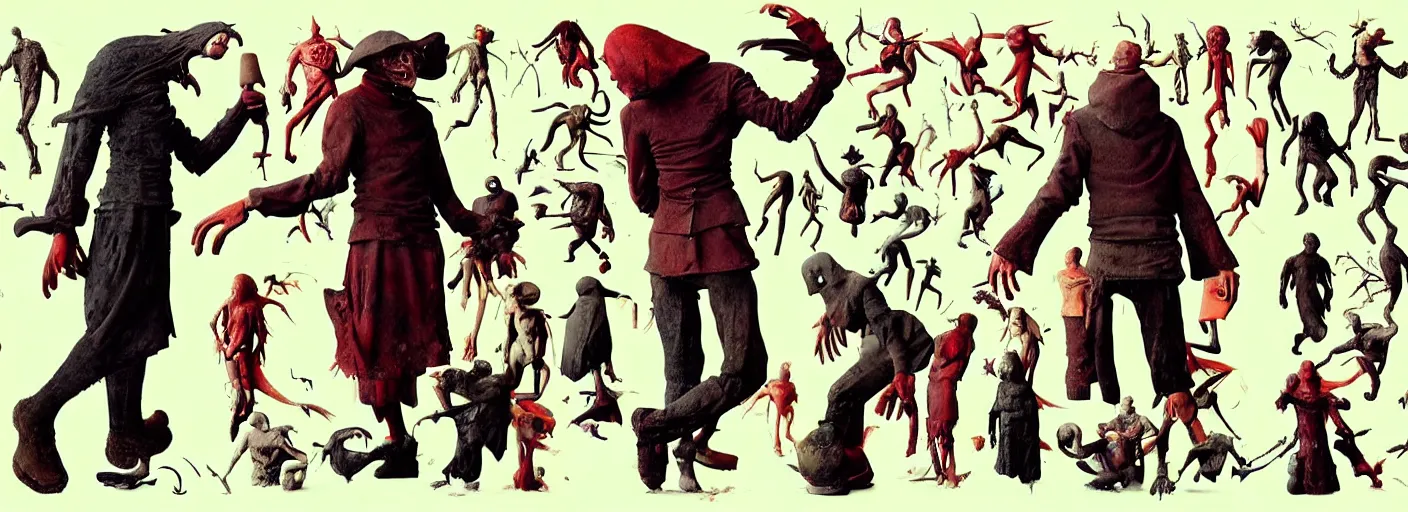 Image similar to full - body portrait surreal colorful clay fighting vampire rpg character concept art anatomy, action pose, very coherent and colorful high contrast masterpiece by norman rockwell franz sedlacek hieronymus bosch dean ellis simon stalenhag rene magritte gediminas pranckevicius, dark shadows, sunny day, hard lighting, reference sheet white! background