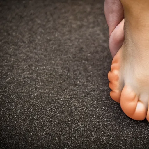 Prompt: photo of a foot, 4k, highly detailed