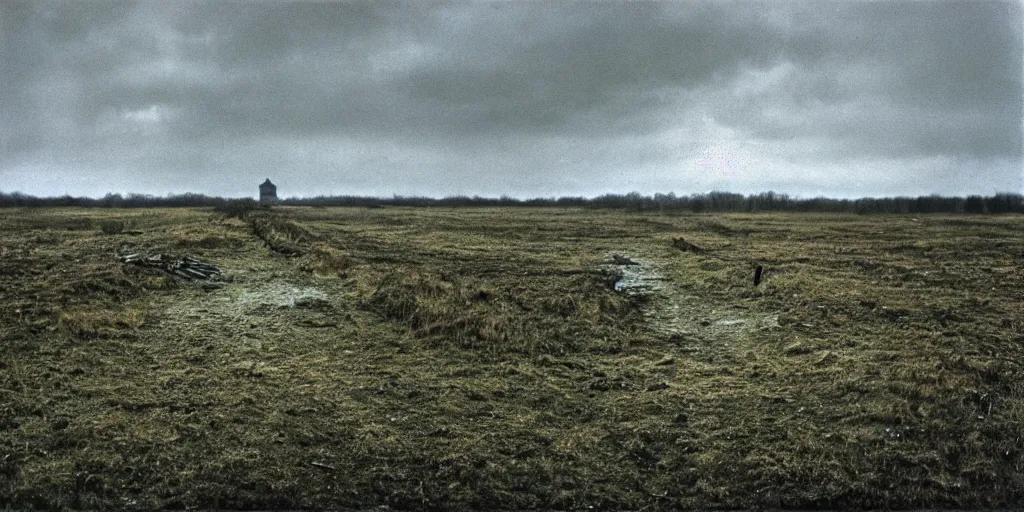 Prompt: detailed analog medium format photo from tarkovsky movie stalker, haze, high production value, intricate details, 8 k resolution, hyperrealistic, hdr, photorealistic, high definition, tehnicolor, award - winning photography, masterpiece, amazing colors