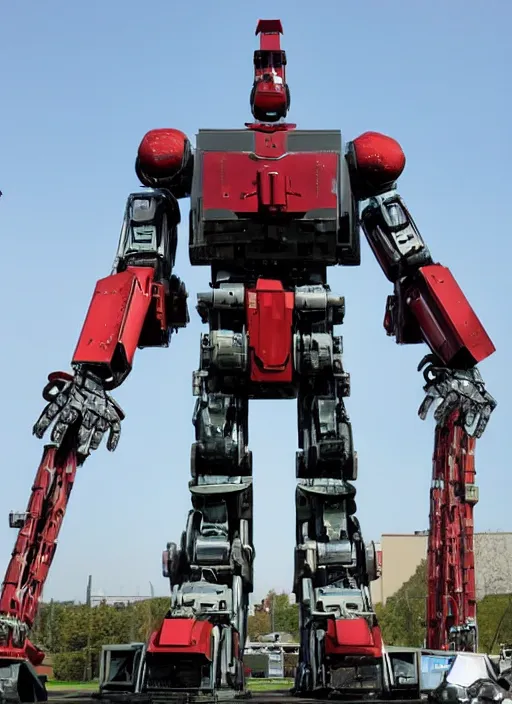 Image similar to scientifically accurate giant robot, mechanical engineering to support its weight