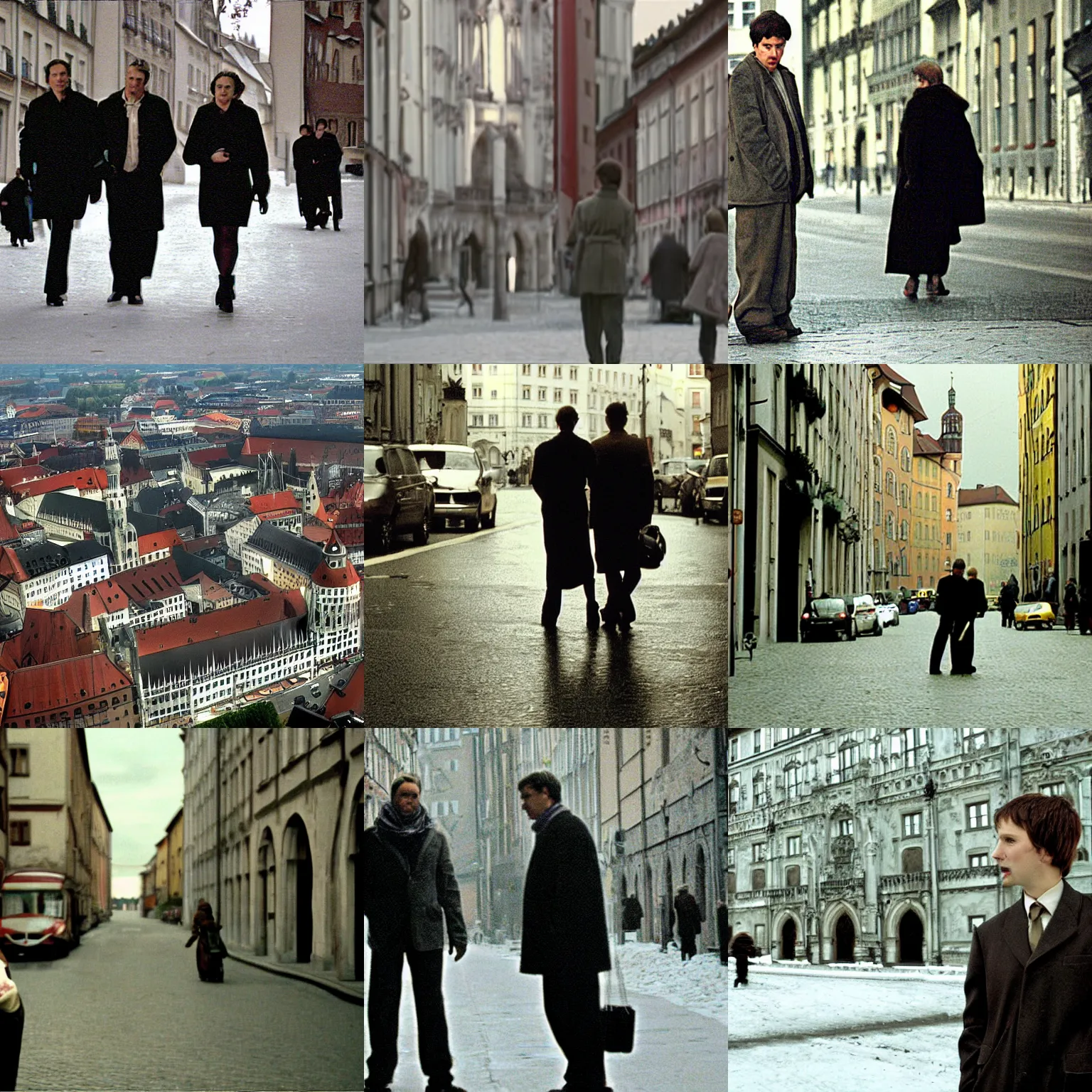 Prompt: a film still from munich ( 2 0 0 5 )