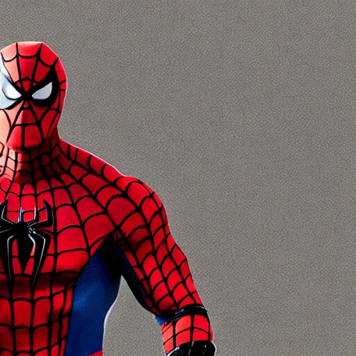 Prompt: dwayne johnson entrances wearing spiderman costumes