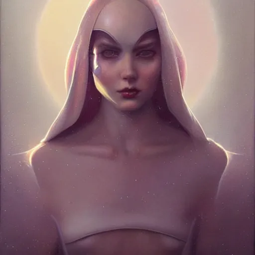 Prompt: artstyle Tom Bagshaw, ultra realist soft painting of a single female mixed in the curiosities carnival, partial symmetry accurate features, very intricate details, futuristic sport arena, focus, curvy, award winning