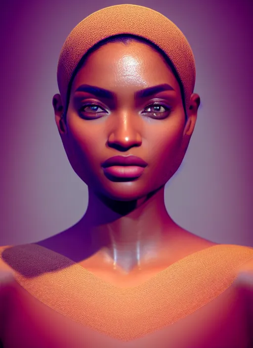 Prompt: beautiful female portrait, arabic, brown skin, face, rule of thirds, haze, intricate, symmetrical!!, makeup, maybelline, depth of field, cinematic, filmic, vsco, concept art, artstation, digital painting, elegant, model, gorgeous, vray, cinema 4 d, octane render, ambient occlusion, prism lights