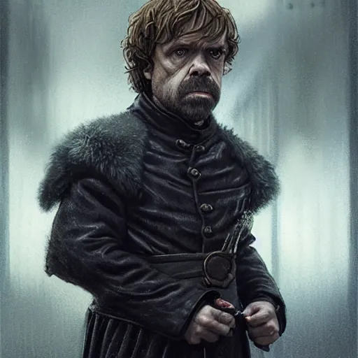 Prompt: tyrion lannister in blade runner, light stubble, digital art, photorealistoc, art by greg rutkowski, hyperdetailed, western comic style, comic, comic style, sharp lineart, professional lighting, deviantart, artstation, trevor henderson, rossdtaws, cinematic, dramatic