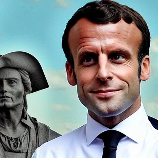 Prompt: emmanuel macron in pirates of the caribbean movie, full body shot, highly - detailed, sharp focus, award - winning