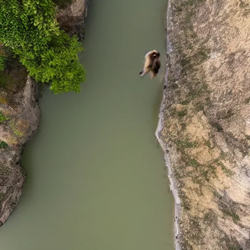 Prompt: photo of a monkey flying a drone, 4k ultra hd