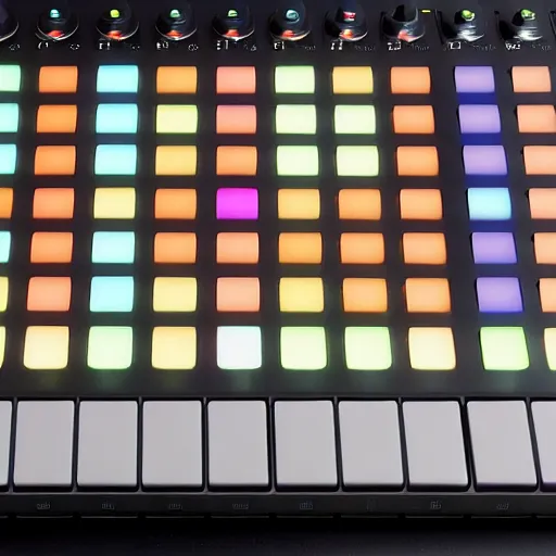 Prompt: New official Ableton MIDI controller push 3