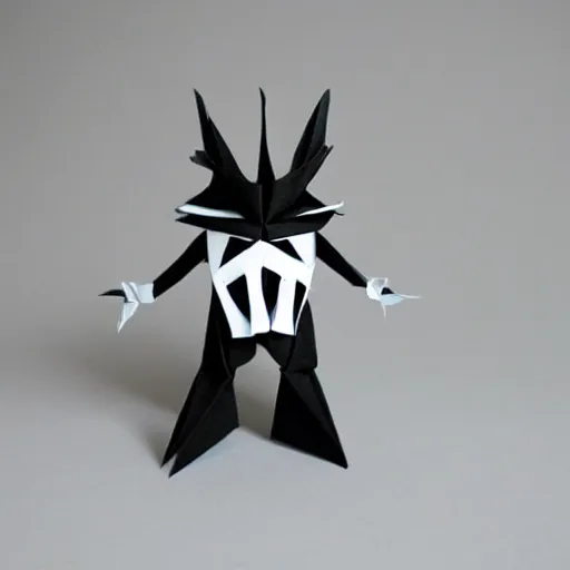 Image similar to hollow knight origami