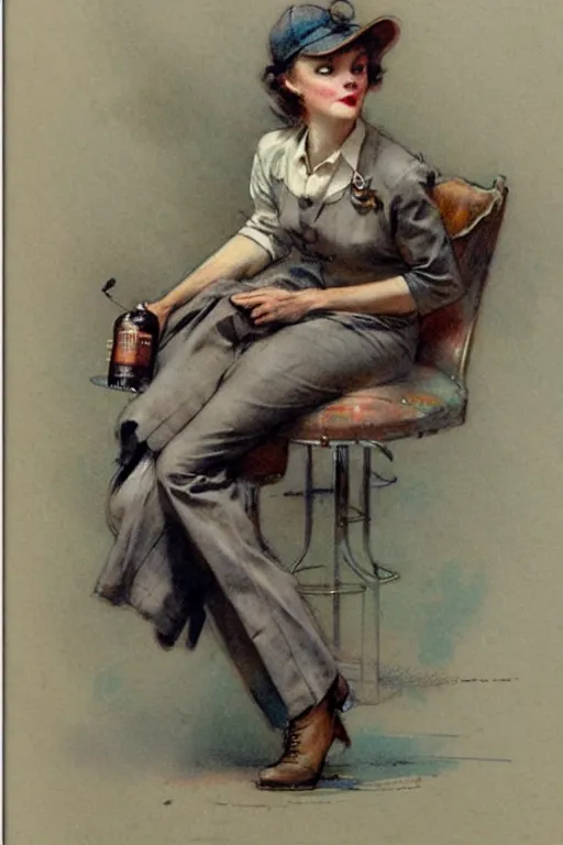 Image similar to ( ( ( ( ( 1 9 5 0 s energy drink. muted colors. ) ) ) ) ) by jean - baptiste monge!!!!!!!!!!!!!!!!!!!!!!!!!!!!!!