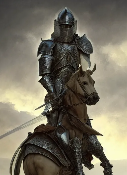 Image similar to handsome male knight in armor, emotional screaming!! murky sandy dusty atmosphere, wind blowing, portrait, fairytale, physical mental perfection, symmetrical! intricate, romanticism, highly detailed, biblical divine holy perfection!! digital painting, artstation, concept art, smooth, sharp focus, by artgerm and greg rutkowski and alphonse mucha