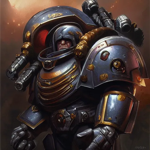 Image similar to Space Marine, closeup character art by Marc Lee, Vladimir Krisetskiy, Donato Giancola, Craig Mullins digital art, trending on artstation