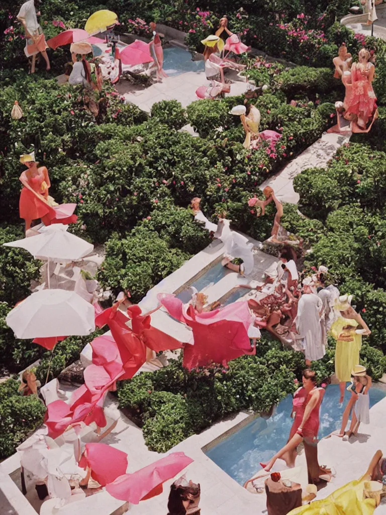 Prompt: by slim aarons, by kechun zhang
