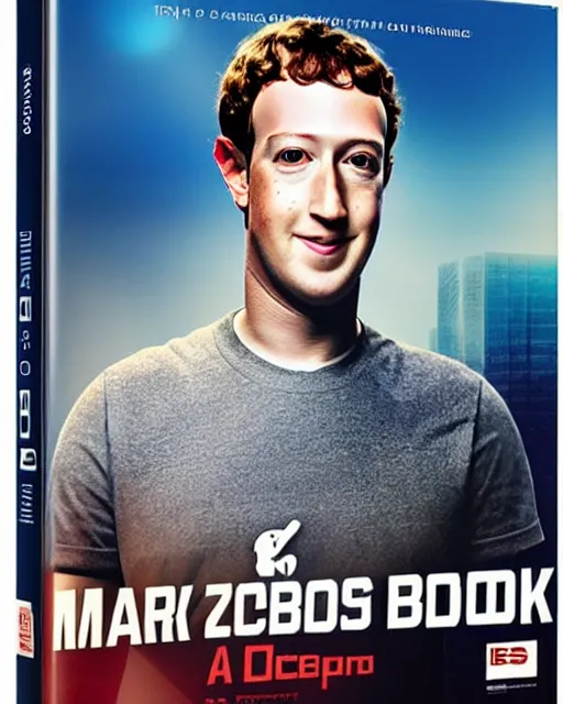 Prompt: 'Mark Zuckerberg: A Coming of Age Story' blu-ray DVD case still sealed in box, ebay listing