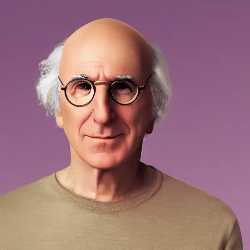 Prompt: larry david as a disney princess. highly detailed. hyper real photo. 4 k.