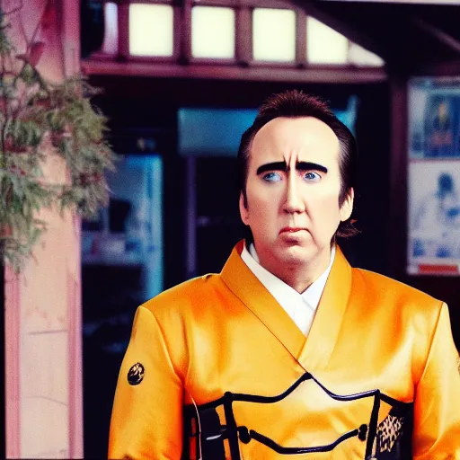 Image similar to nicholas cage in genshin impact