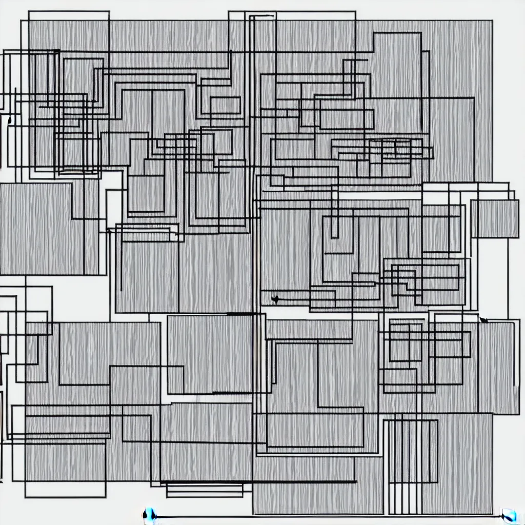 Image similar to a perfectly organised schematic for a machine to ingest kittens and output woven baskets made of cat fur and bones.