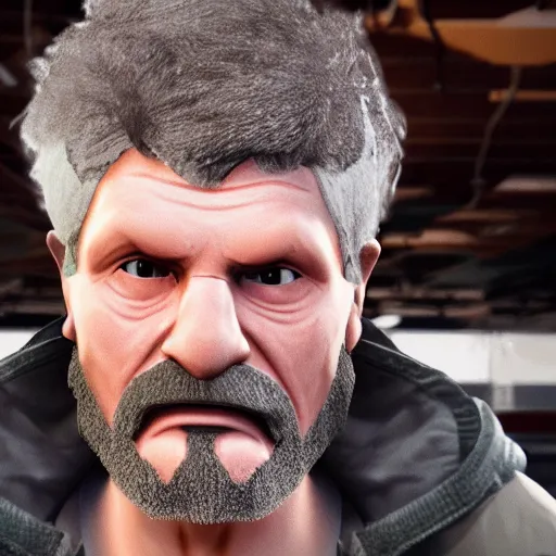 Image similar to Ted Kaczynski fortnite skin lobby UE4 Epic Games