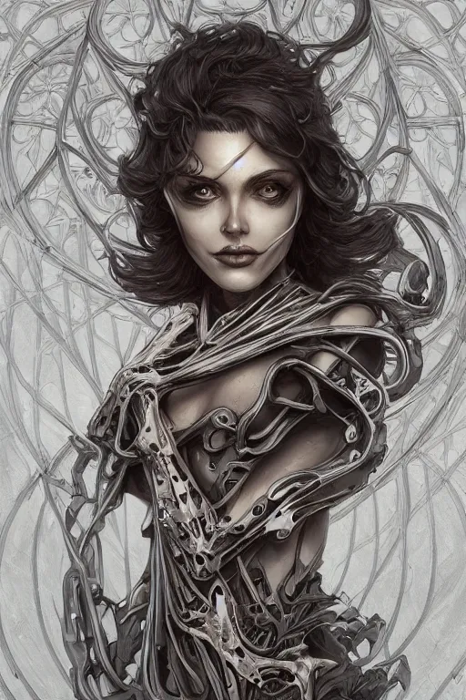 Image similar to skeleton as a heroine, intricate, elegant, highly detailed, centered, digital painting, artstation, concept art, smooth, sharp focus, illustration, art by artgerm and donato giancola and Joseph Christian Leyendecker, Ross Tran, WLOP