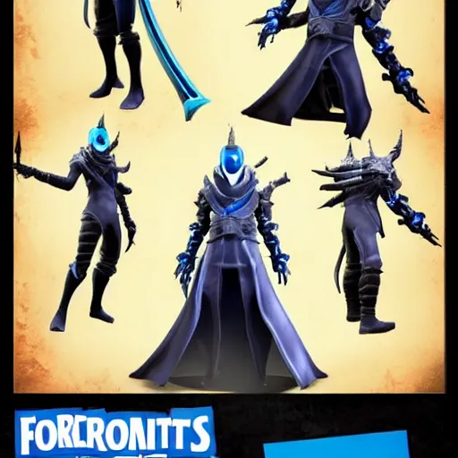 Image similar to artorias in fortnite