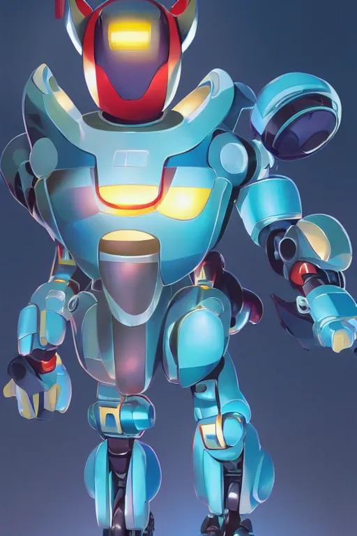 Image similar to metabots medabots medarotto medarot robot minimalist comics, behance hd by jesper ejsing, by rhads, makoto shinkai and lois van baarle, ilya kuvshinov, rossdraws global illumination ray tracing hdr radiating a glowing aura