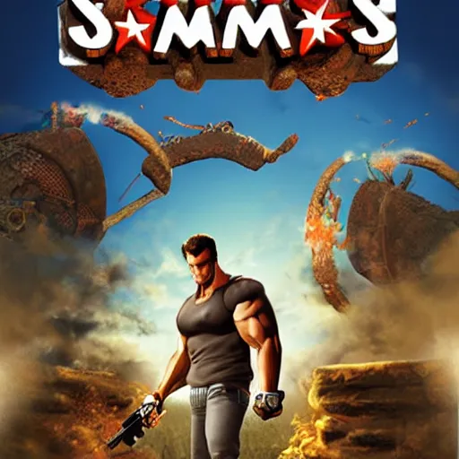 Image similar to Serious Sam