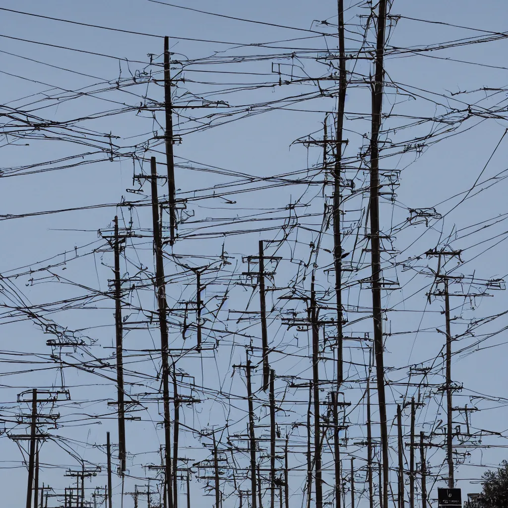 Image similar to a perfect photo of utility poles. Behance
