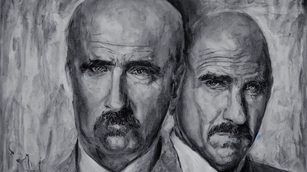 Image similar to fractal chivalrous detailed portrait of dr. phil mcgraw