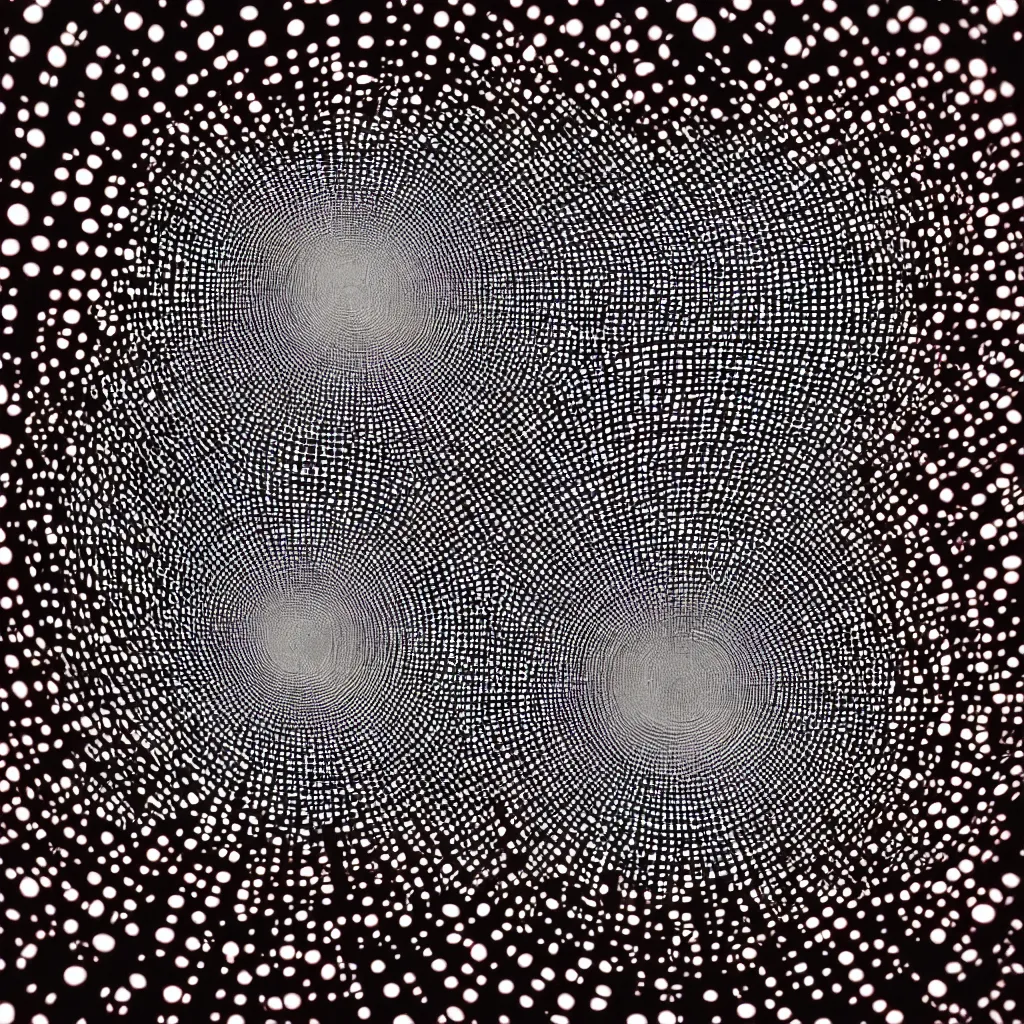 Image similar to a photo of an infinity mirror, digital art.