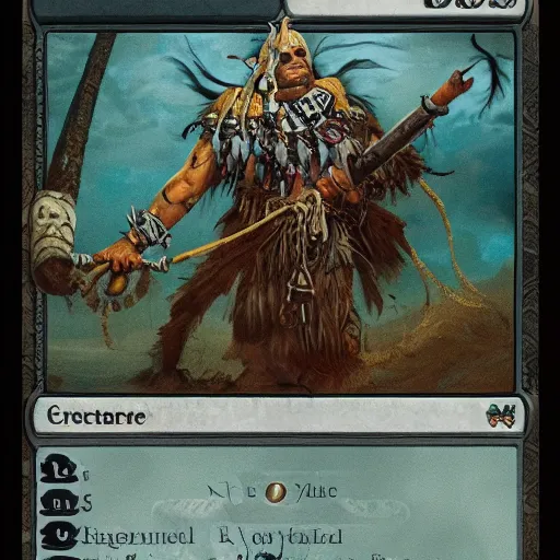 Image similar to shaman, deadlands