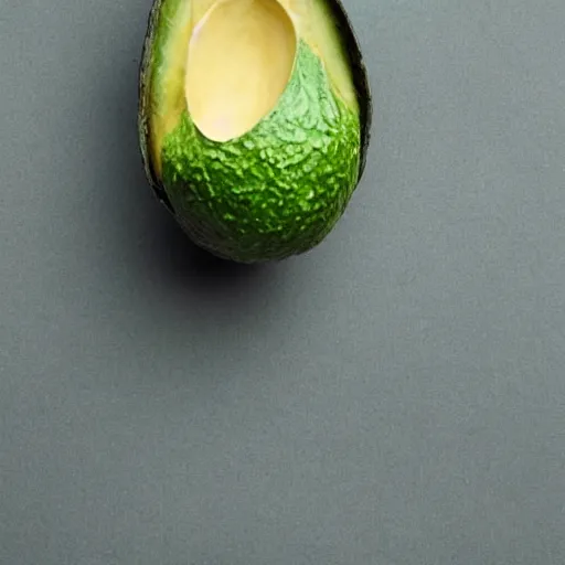 Image similar to emma watson as an avocado