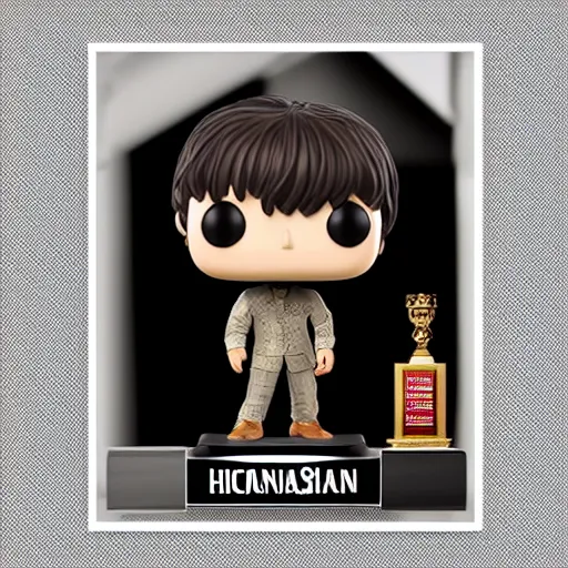 Image similar to “ very intricate photorealistic photo of a hasan piker funko pop on a white background, award - winning details ”